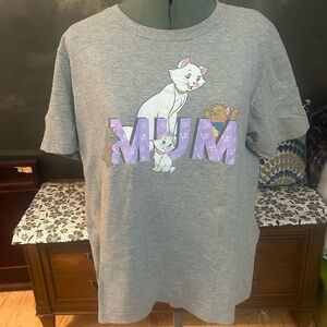 GUC Disney Aristocats Gray MumT-Shirt Sz XXL Duchess Marie